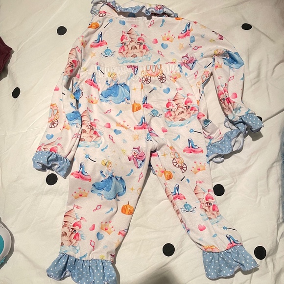 Girls Pajamas Sweet La Rose - Picture 2 of 4